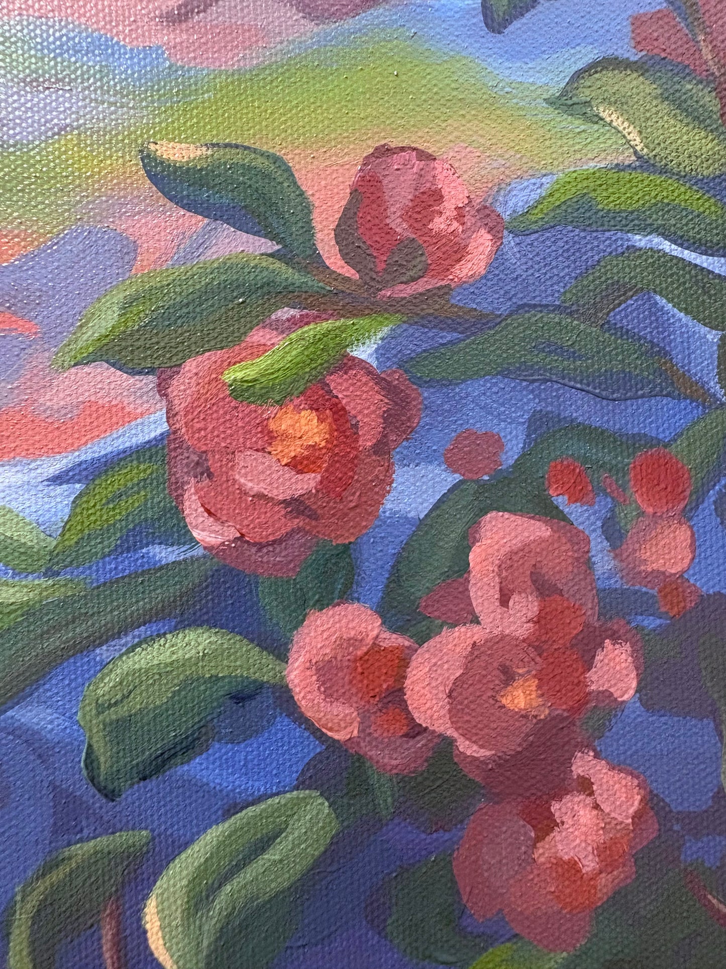 Wild Roses by the Water