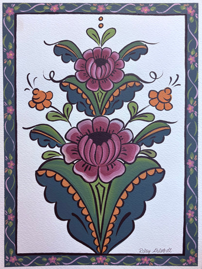 Kurbits in Bloom